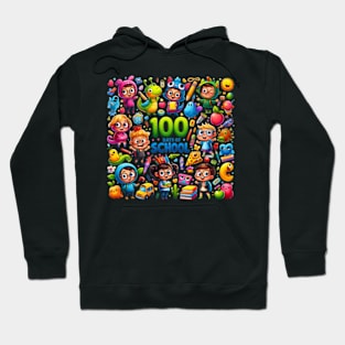 Funny 100 days of school adventure Hoodie